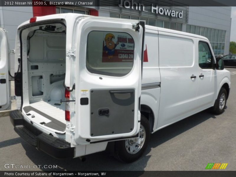Blizzard White / Charcoal 2012 Nissan NV 1500 S