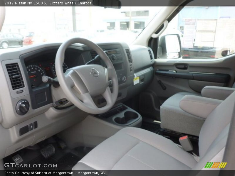 Blizzard White / Charcoal 2012 Nissan NV 1500 S