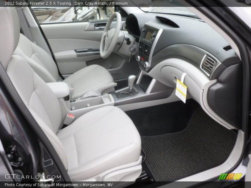  2012 Forester 2.5 X Touring Platinum Interior