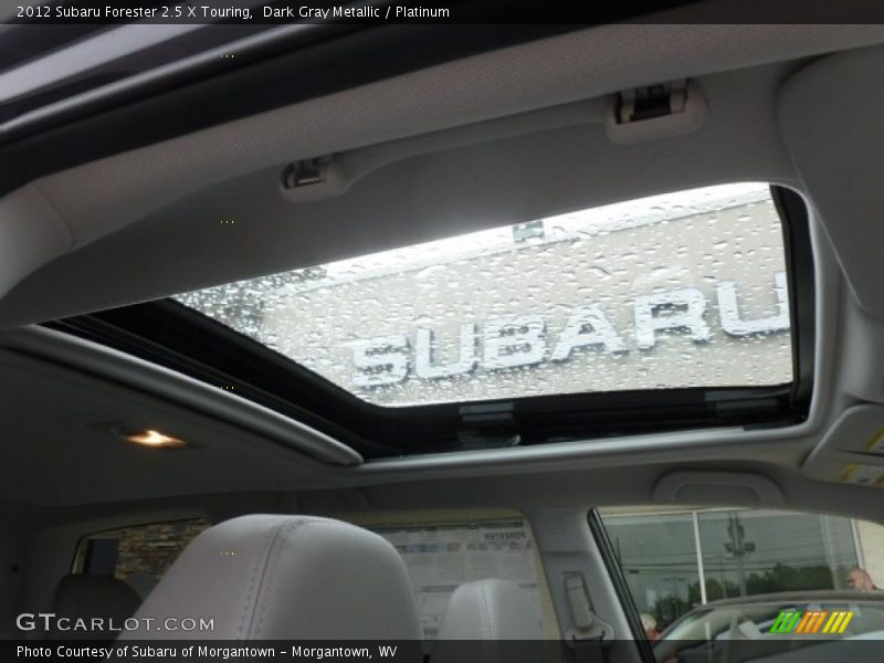 Sunroof of 2012 Forester 2.5 X Touring