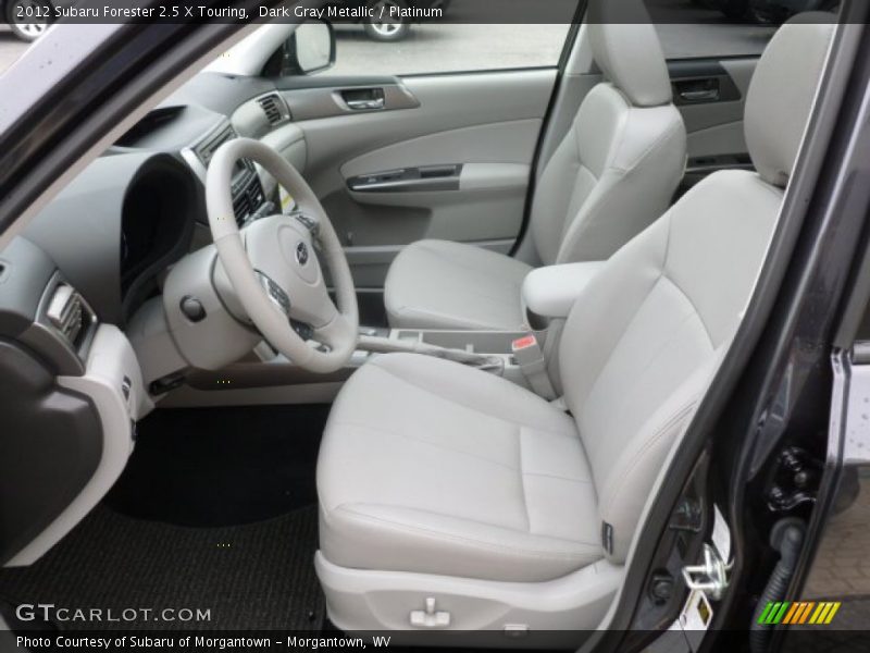  2012 Forester 2.5 X Touring Platinum Interior