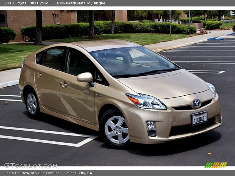 Sandy Beach Metallic / Bisque 2010 Toyota Prius Hybrid II