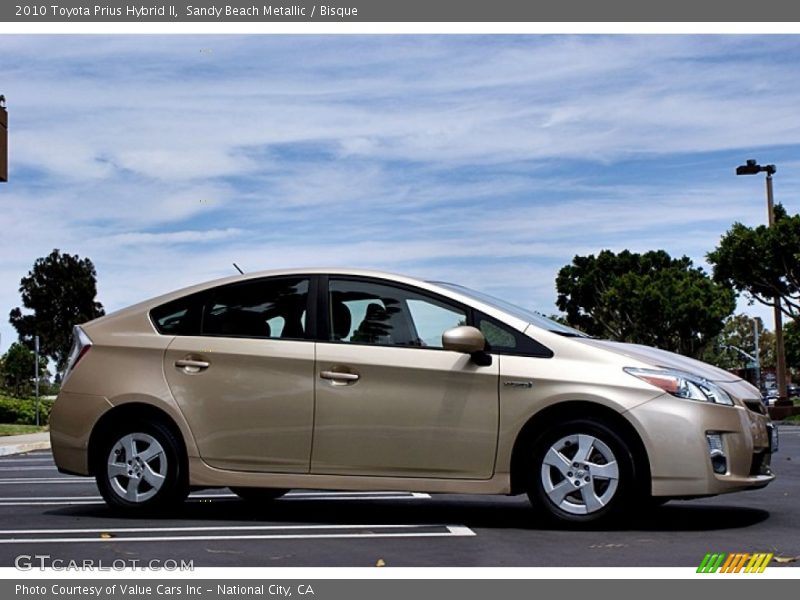 Sandy Beach Metallic / Bisque 2010 Toyota Prius Hybrid II