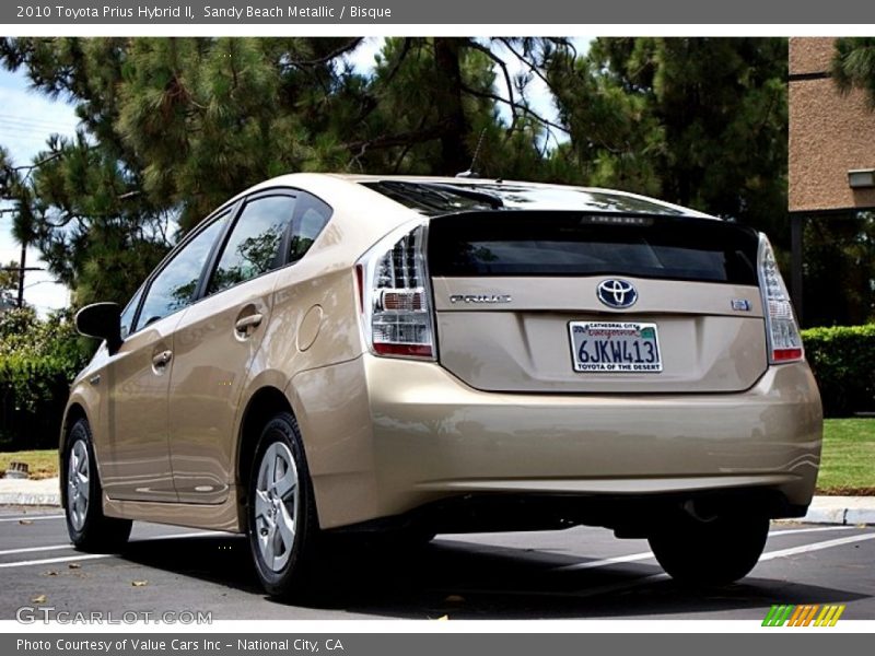 Sandy Beach Metallic / Bisque 2010 Toyota Prius Hybrid II