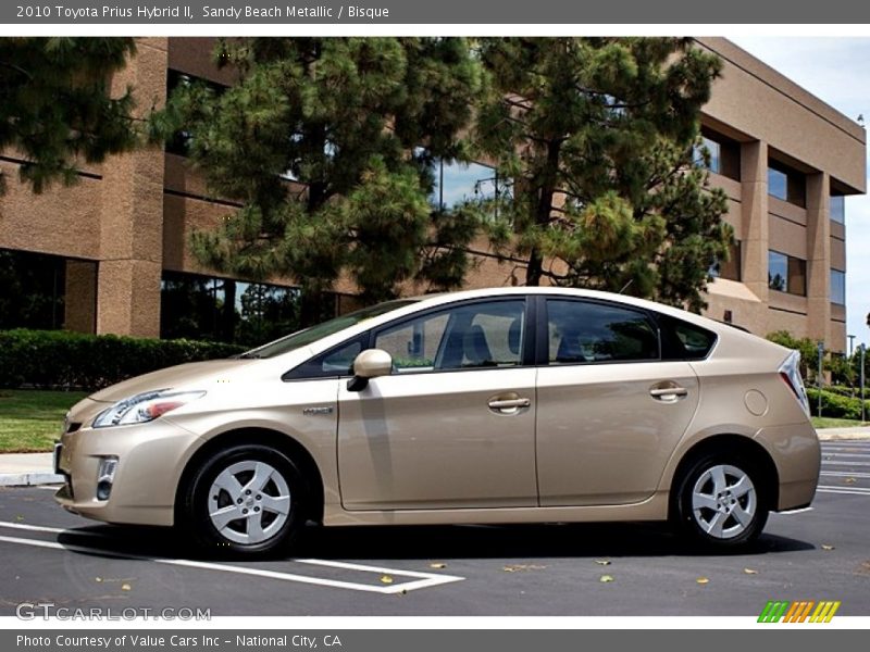 Sandy Beach Metallic / Bisque 2010 Toyota Prius Hybrid II