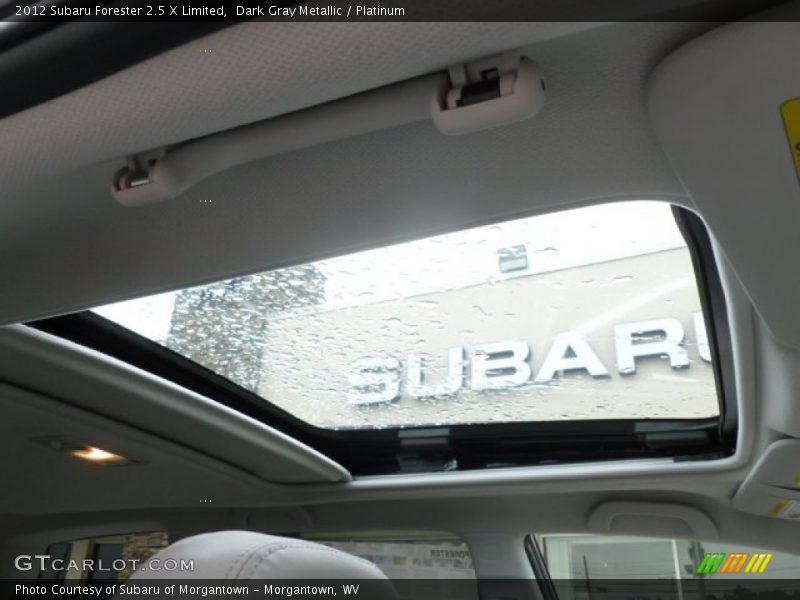 Dark Gray Metallic / Platinum 2012 Subaru Forester 2.5 X Limited
