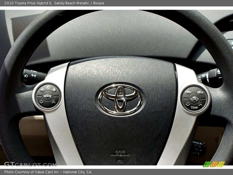 Sandy Beach Metallic / Bisque 2010 Toyota Prius Hybrid II