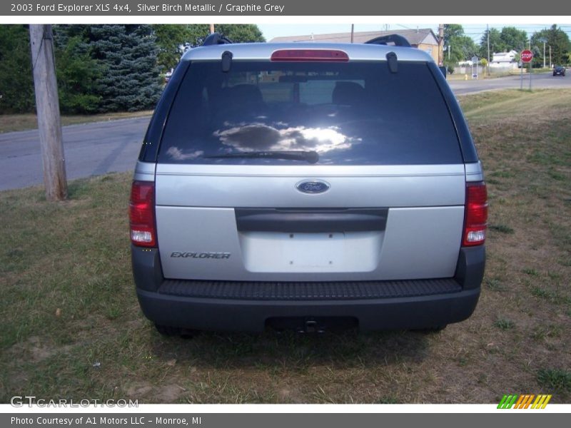 Silver Birch Metallic / Graphite Grey 2003 Ford Explorer XLS 4x4