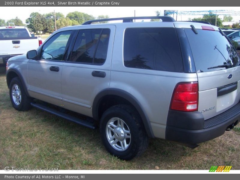 Silver Birch Metallic / Graphite Grey 2003 Ford Explorer XLS 4x4
