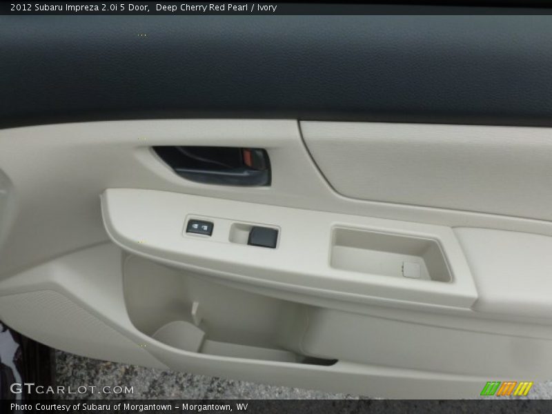 Deep Cherry Red Pearl / Ivory 2012 Subaru Impreza 2.0i 5 Door