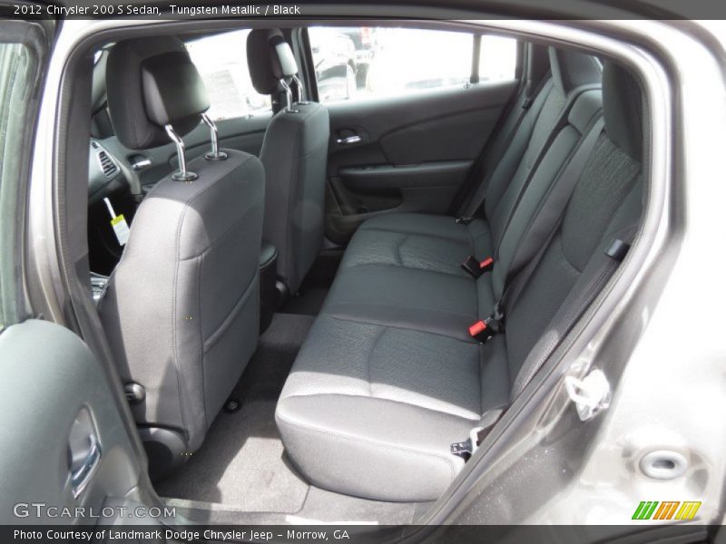 Tungsten Metallic / Black 2012 Chrysler 200 S Sedan