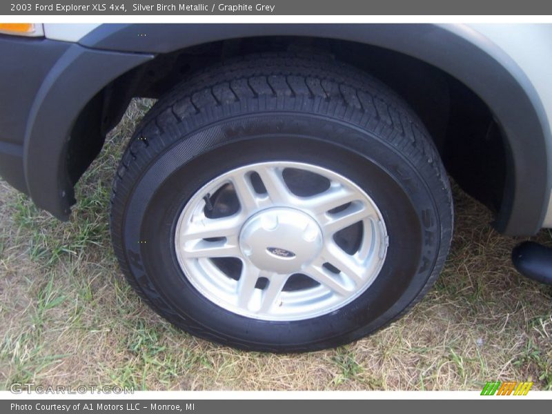 Silver Birch Metallic / Graphite Grey 2003 Ford Explorer XLS 4x4
