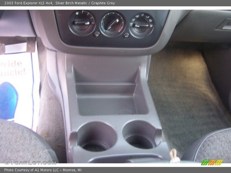 Silver Birch Metallic / Graphite Grey 2003 Ford Explorer XLS 4x4