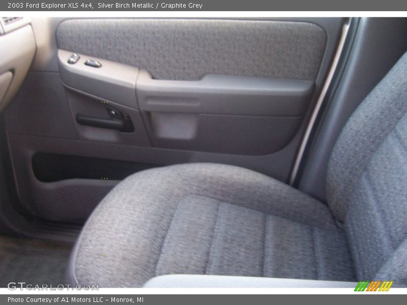 Silver Birch Metallic / Graphite Grey 2003 Ford Explorer XLS 4x4