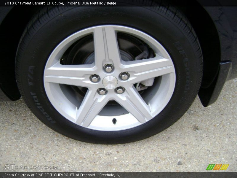 Imperial Blue Metallic / Beige 2010 Chevrolet Camaro LT Coupe