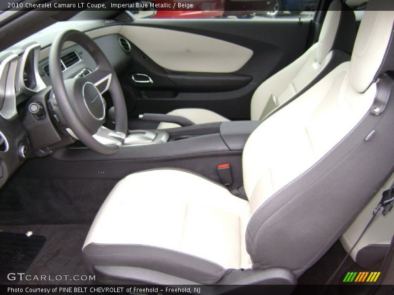 Imperial Blue Metallic / Beige 2010 Chevrolet Camaro LT Coupe