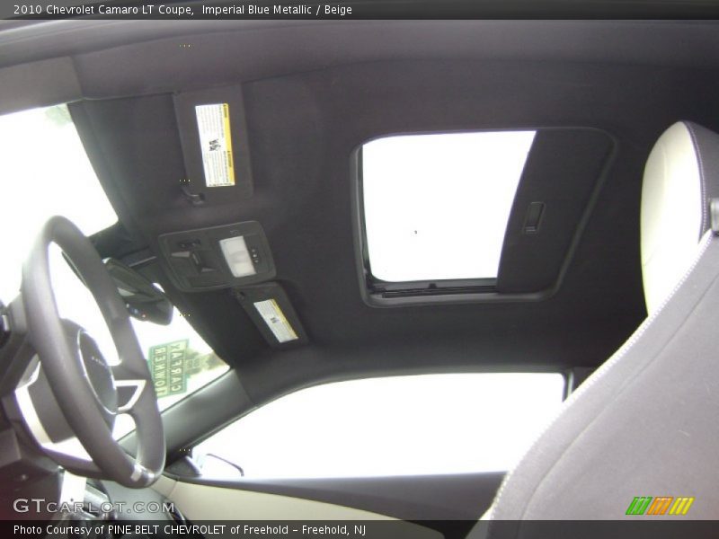 Imperial Blue Metallic / Beige 2010 Chevrolet Camaro LT Coupe