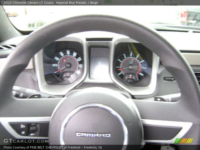 Imperial Blue Metallic / Beige 2010 Chevrolet Camaro LT Coupe