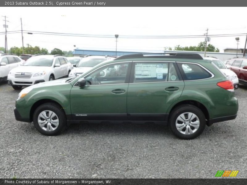  2013 Outback 2.5i Cypress Green Pearl