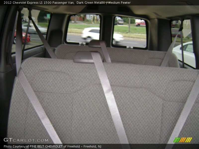 Dark Green Metallic / Medium Pewter 2012 Chevrolet Express LS 1500 Passenger Van