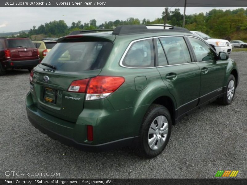 Cypress Green Pearl / Ivory 2013 Subaru Outback 2.5i