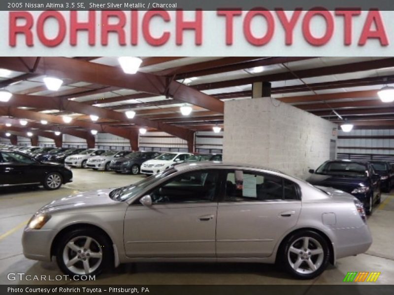 Sheer Silver Metallic / Charcoal 2005 Nissan Altima 3.5 SE