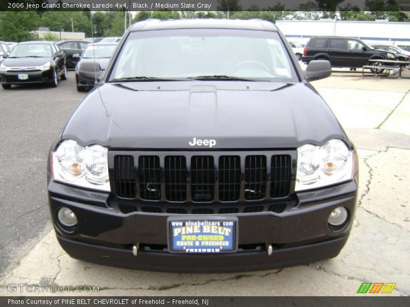 Black / Medium Slate Gray 2006 Jeep Grand Cherokee Laredo 4x4