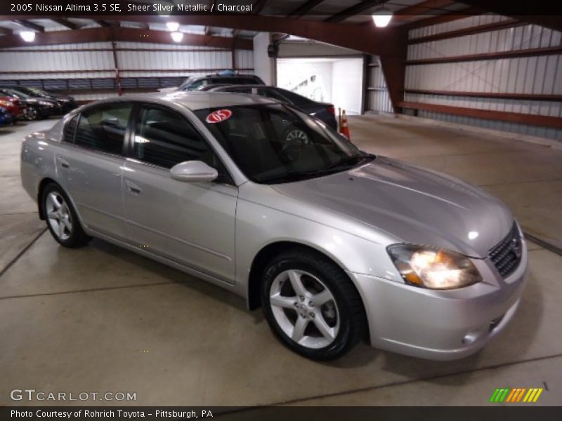 Sheer Silver Metallic / Charcoal 2005 Nissan Altima 3.5 SE