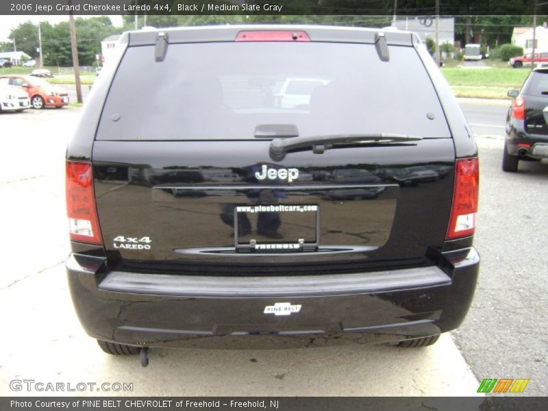 Black / Medium Slate Gray 2006 Jeep Grand Cherokee Laredo 4x4