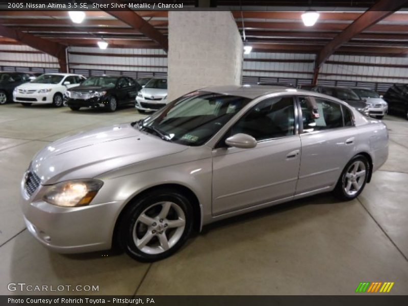 Sheer Silver Metallic / Charcoal 2005 Nissan Altima 3.5 SE