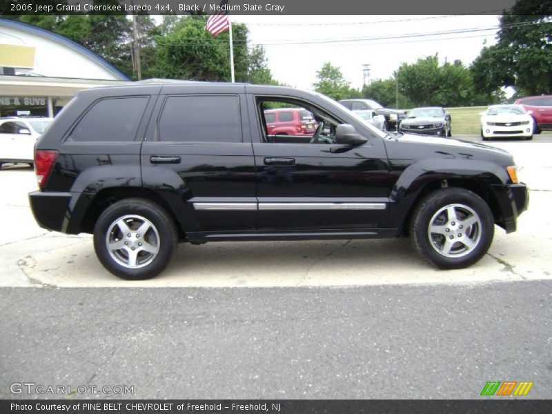 Black / Medium Slate Gray 2006 Jeep Grand Cherokee Laredo 4x4