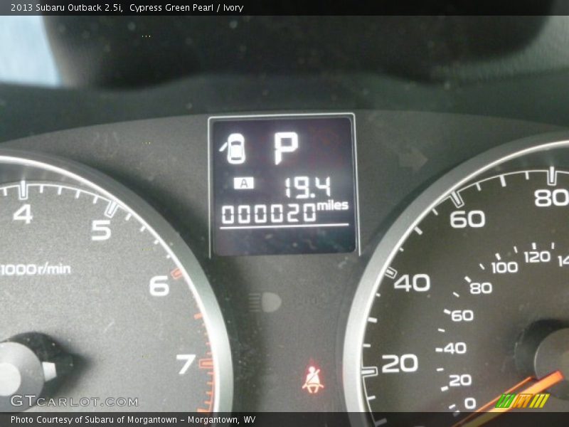 Cypress Green Pearl / Ivory 2013 Subaru Outback 2.5i