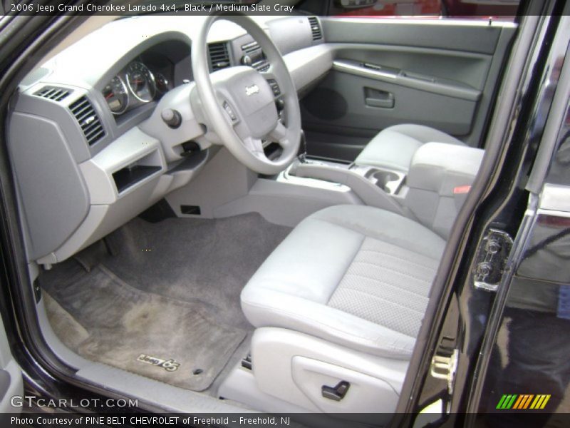 Black / Medium Slate Gray 2006 Jeep Grand Cherokee Laredo 4x4