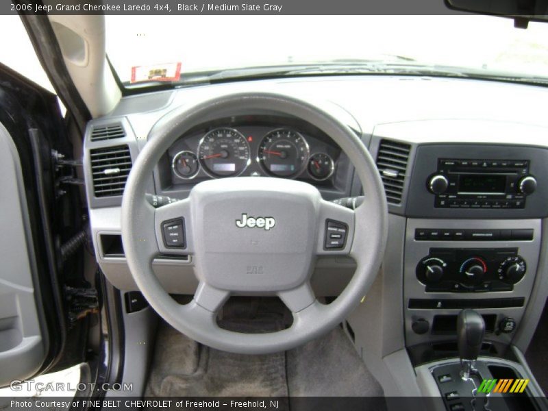 Black / Medium Slate Gray 2006 Jeep Grand Cherokee Laredo 4x4