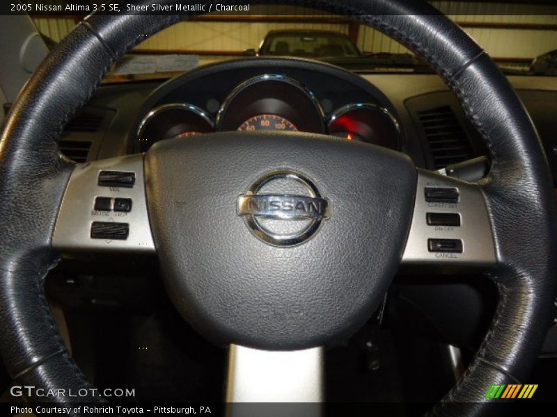 Sheer Silver Metallic / Charcoal 2005 Nissan Altima 3.5 SE