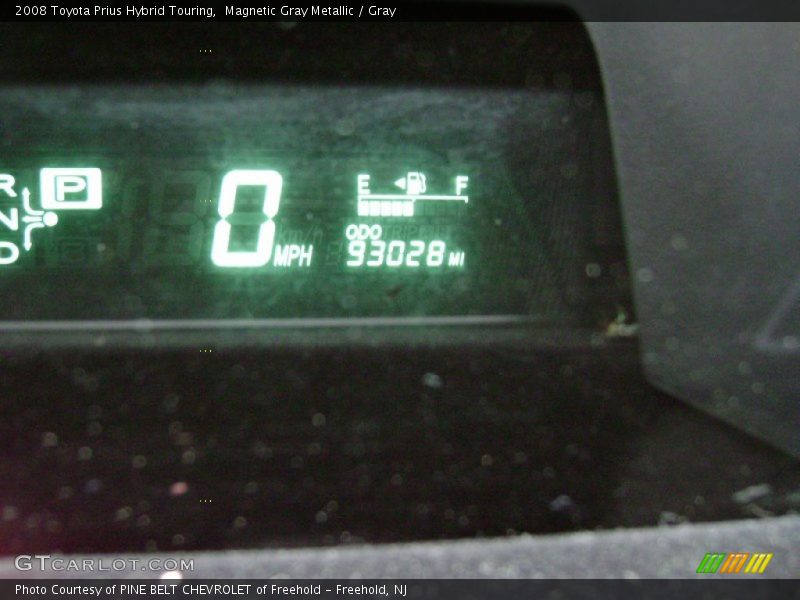 Magnetic Gray Metallic / Gray 2008 Toyota Prius Hybrid Touring