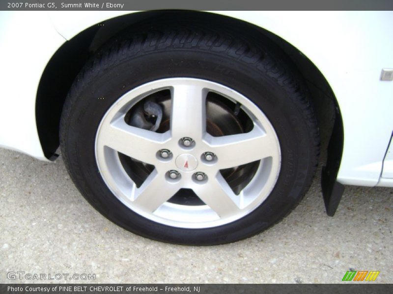 Summit White / Ebony 2007 Pontiac G5