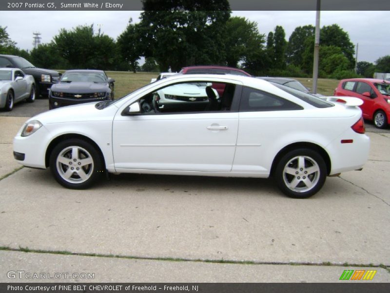 Summit White / Ebony 2007 Pontiac G5