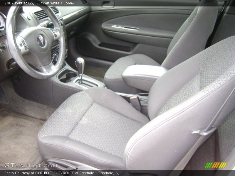 Summit White / Ebony 2007 Pontiac G5