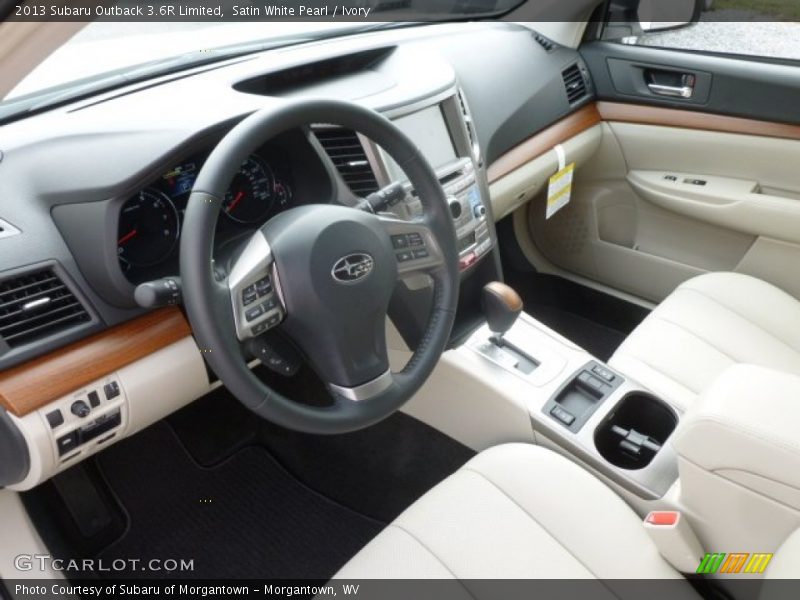  2013 Outback 3.6R Limited Ivory Interior