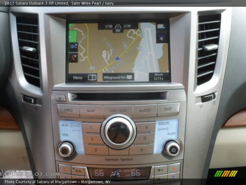 Satin White Pearl / Ivory 2013 Subaru Outback 3.6R Limited