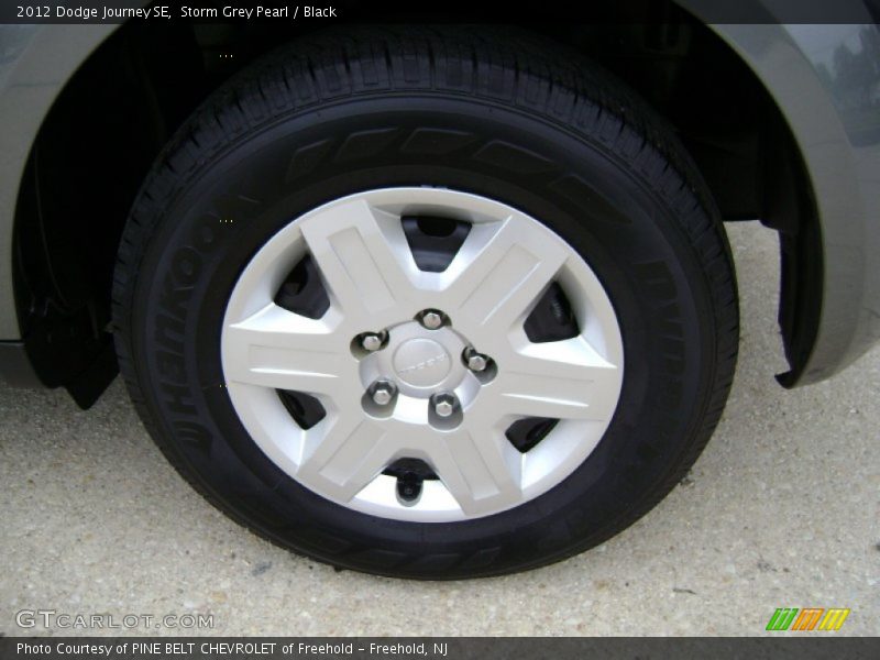 Storm Grey Pearl / Black 2012 Dodge Journey SE