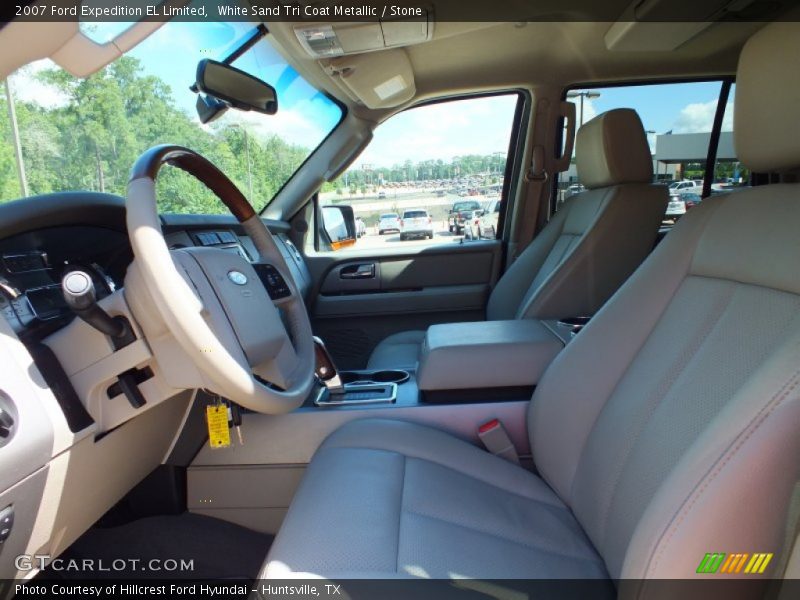 White Sand Tri Coat Metallic / Stone 2007 Ford Expedition EL Limited