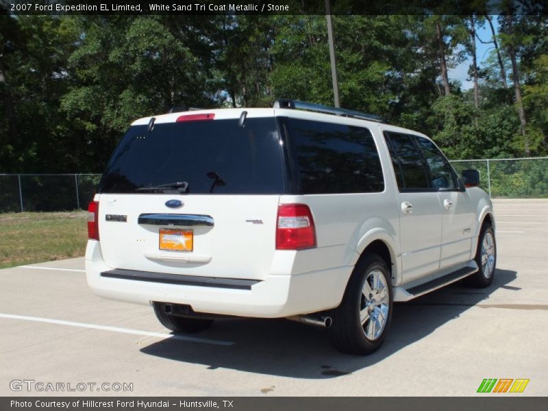 White Sand Tri Coat Metallic / Stone 2007 Ford Expedition EL Limited