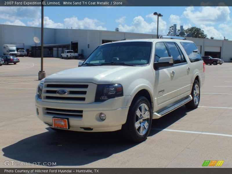 White Sand Tri Coat Metallic / Stone 2007 Ford Expedition EL Limited