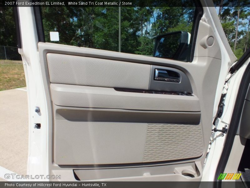 White Sand Tri Coat Metallic / Stone 2007 Ford Expedition EL Limited