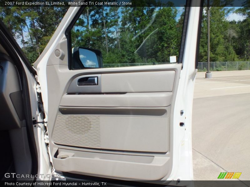 White Sand Tri Coat Metallic / Stone 2007 Ford Expedition EL Limited