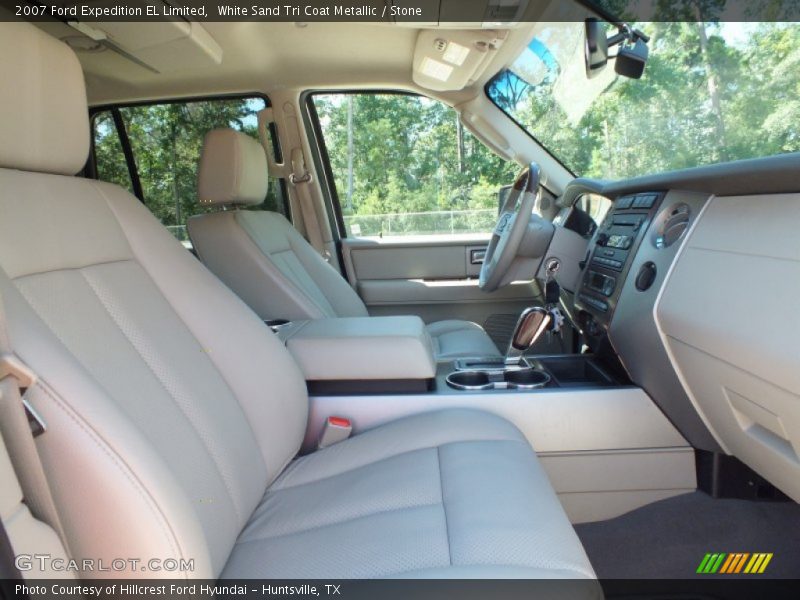 White Sand Tri Coat Metallic / Stone 2007 Ford Expedition EL Limited