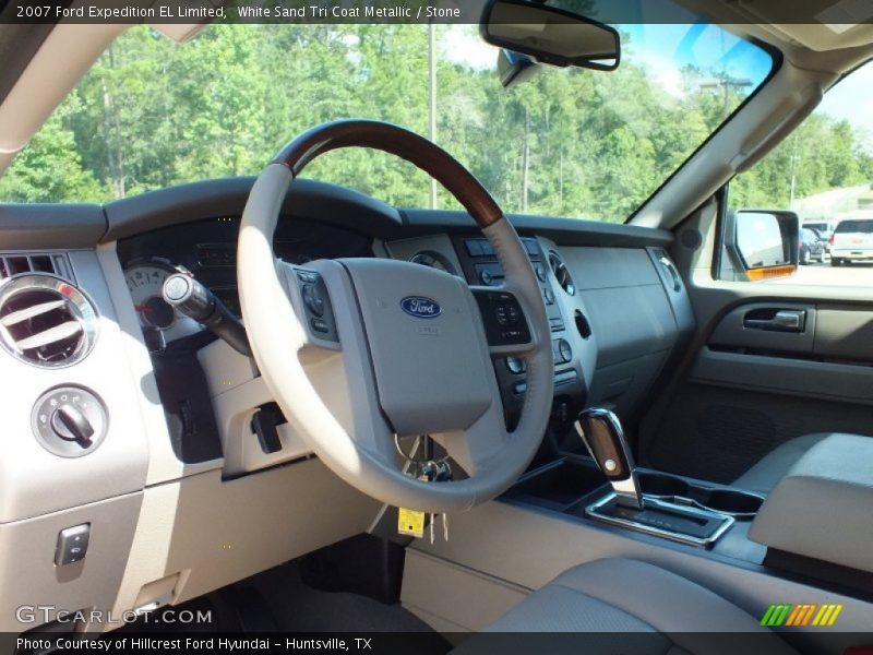 White Sand Tri Coat Metallic / Stone 2007 Ford Expedition EL Limited