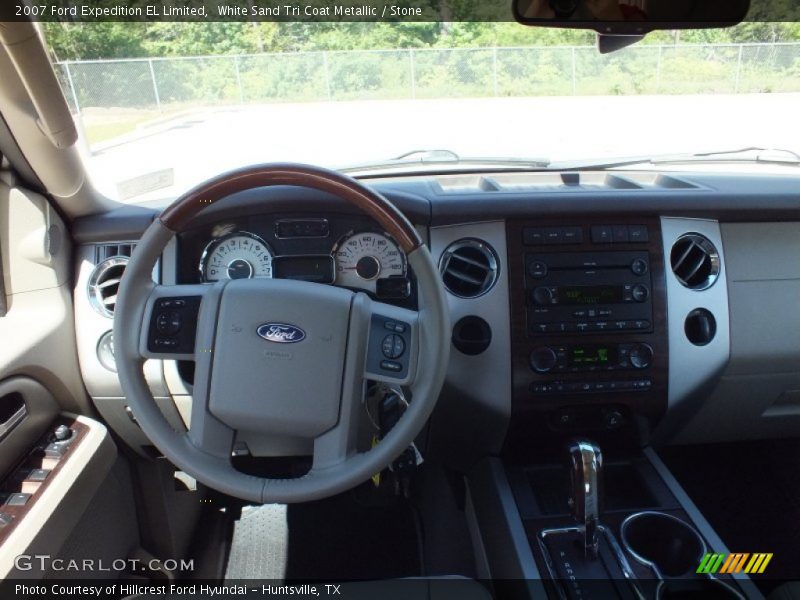 White Sand Tri Coat Metallic / Stone 2007 Ford Expedition EL Limited